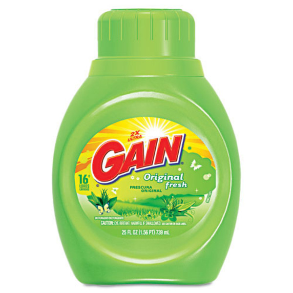 Gain 2X - Liquid Detergent - 6/25 oz Bottle