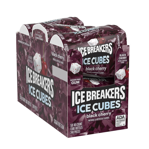 Ice Breakers - Black Cherry Gum - 6/3.24 oz