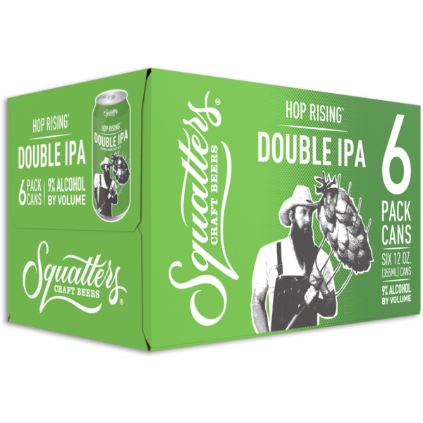 Wasatch Hop Rising Squatters Craft Beers Squatters Hop Rising Double IPA 6 Pack 12 fl oz ...
