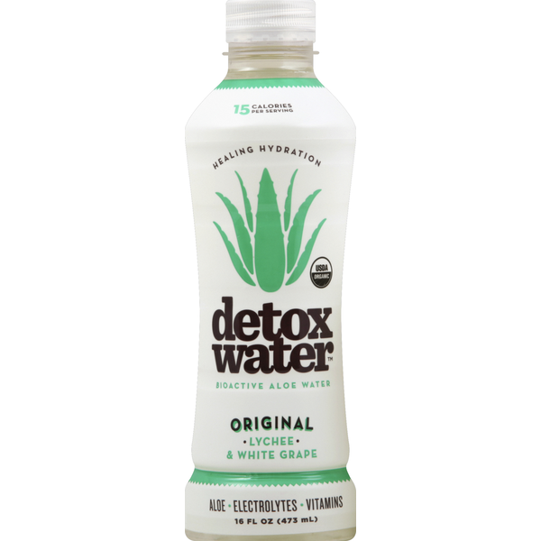 Detoxwater Aloe Water, Bioactive, Original Same-Day Delivery or Pickup |  Woodman's Food Markets