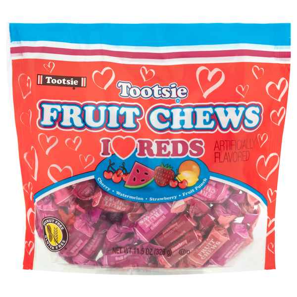 Tootsie Pops I Love Reds Fruit Chews Same-Day Delivery | Food City