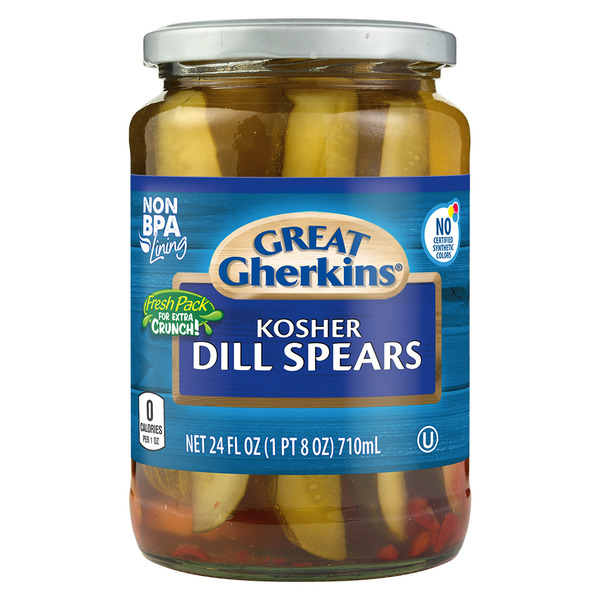 Great Gherkins Kosher Dill Spears