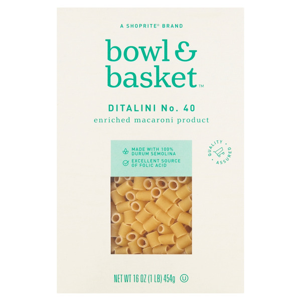 Bowl & Basket Ditalini No. 40 Pasta