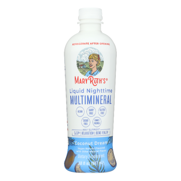 MaryRuth's Liquid Nighttime Multimineral, Coconut Dream Same-Day