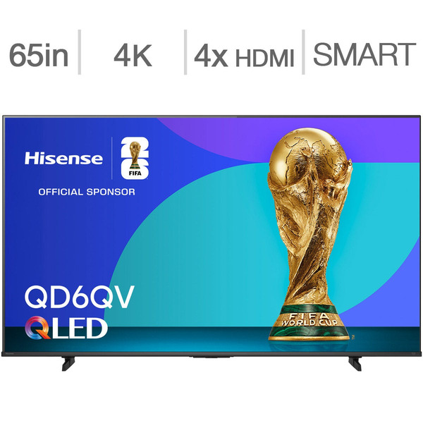 Hisense QD6QV Series 4K UHD QLED LCD TV