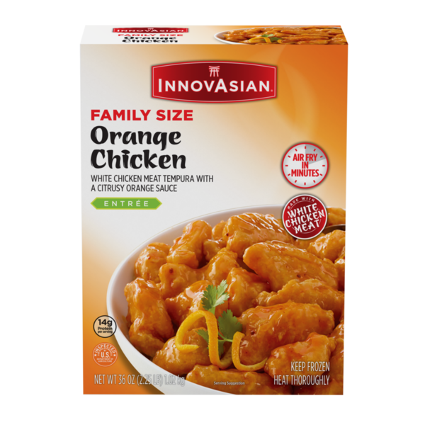InnovAsian Orange Chicken, Family Size Frozen Meal