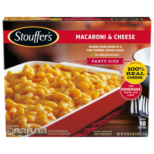 Wegmans Stouffer's Mac And Cheese Party Size Frozen Mac N Cheese Frozen
