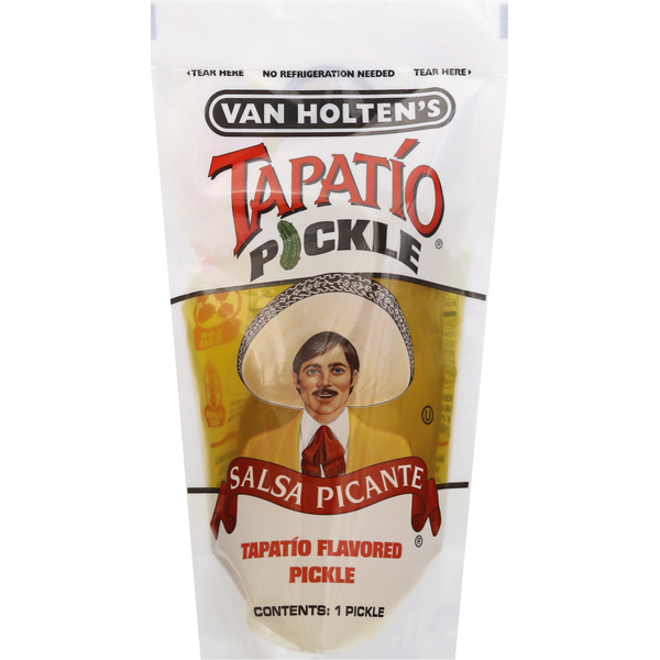 Van Holtens Pickle, Tapatio Salsa Picante