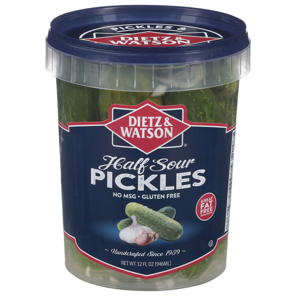 Dietz & Watson Half Sour Pickles Same-Day Delivery | Brookshire's