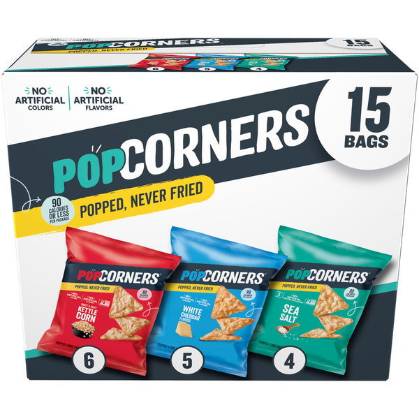 PopCorners The Crunchy And Wholesome Popped Corn Snack Variety