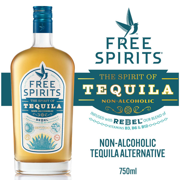 Free Spirits Non-Alcoholic Tequila Alternative Same-Day Delivery