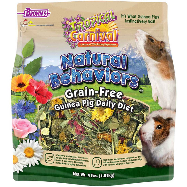Brown's Natural Behaviors Grain-free Guinea Pig Daily Diet
