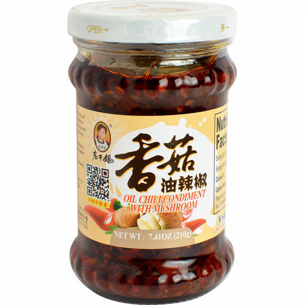 Lao Gan Ma Oil Chili Condiment With Mushroom