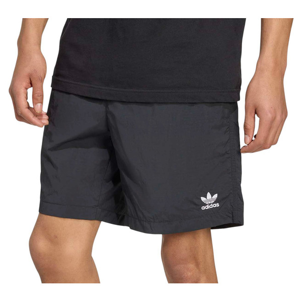adidas Men's Trefoil Essentials 7 Woven Shorts, L - Black