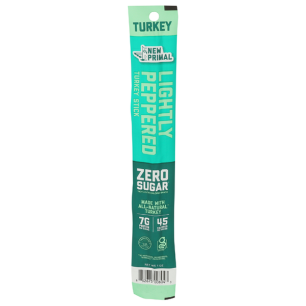 The New Primal Lightly Peppered Turkey Stick