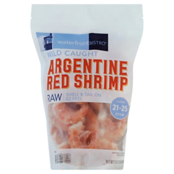 Waterfront Bistro 21-25 Count Raw Wild Argentine Red Shrimp