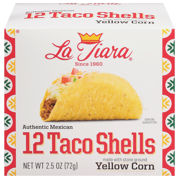 La Tiara Taco Shells, Yellow Corn Same-Day Delivery or Pickup