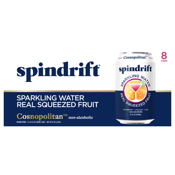 Spindrift Non-Alcoholic Cosnopolitan Sparkling Water