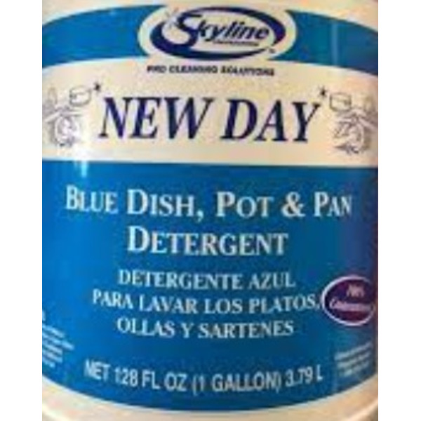 Skyline - New Day Blue Dish, Pot, & Pan Detergent, 50 oz