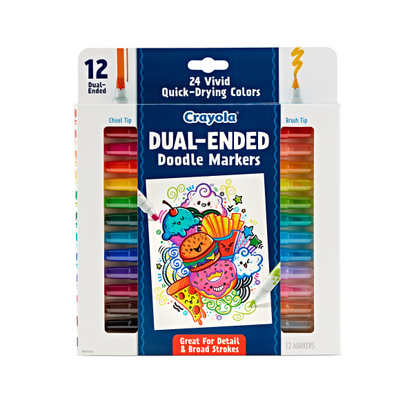 Crayola Doodle & Draw Dual Ended Markers