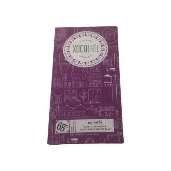 Xocolatl Chocolate Go Nuts Chocolate Bar (2.6 oz) Instacart