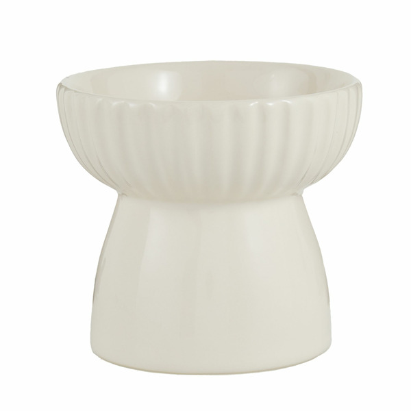 Whisker City Boho Raised Cat Bowl - Ivy
