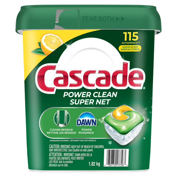 Cascade ActionPacs Power Clean Dishwasher Detergent