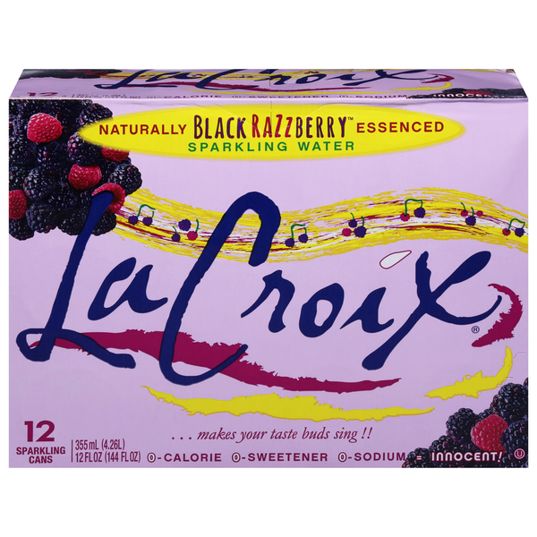 La Croix Black Razzberry Sparkling Flavored Water Same-Day
