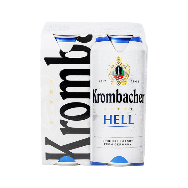 Krombacher Hell German Style Beer Same-Day Delivery or Pickup