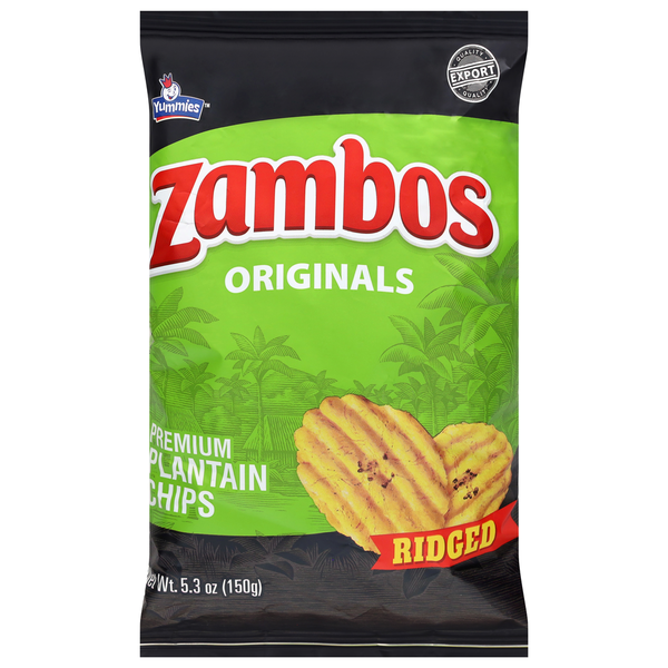 Yummies Premium Ridged Originals Plantain Chips