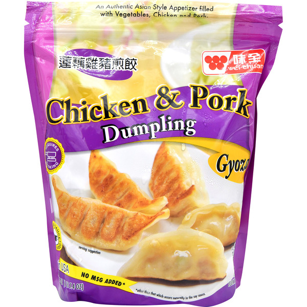Wei-Chuan Pre Steamed Chicken & Pork Dumplings