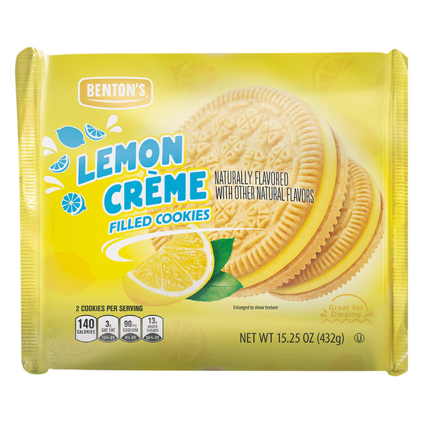 Benton's Lemon Sandwich Cremes Same-Day Delivery or Pickup | ALDI