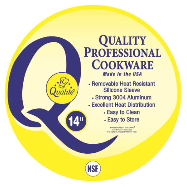Qualite - 14" Pan Fry Natural Finish