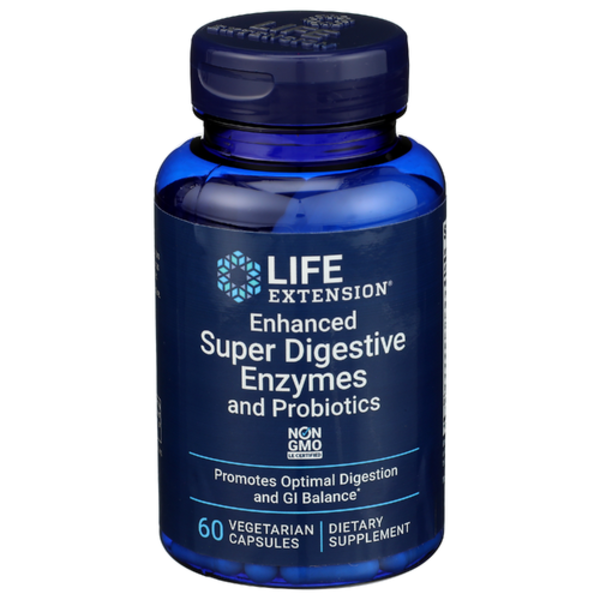 Life Extension Enhanced Super Digestive Enzymes And Probiotics