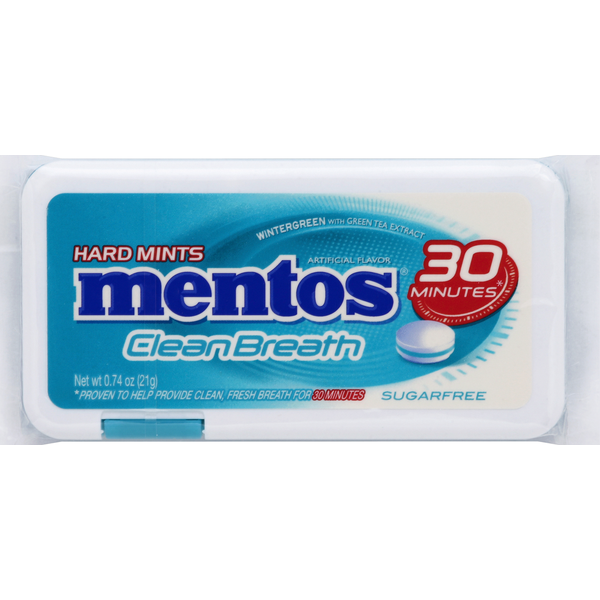 Mentos Hard Mints, Sugarfree, Wintergreen Same-Day Delivery or