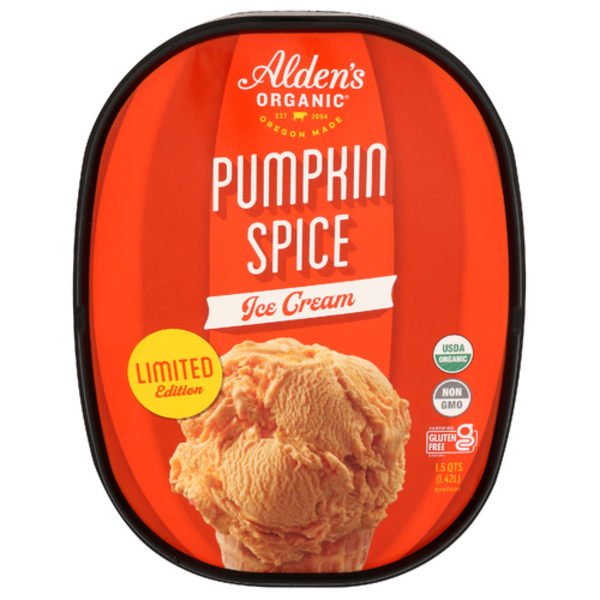 Alden's Organic Organic Pumpkin Spice Ice Cream