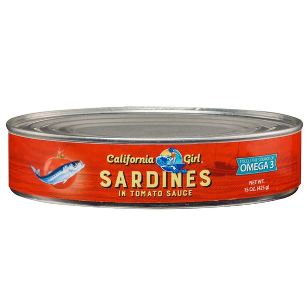 California Girl Sardines, in Tomato Sauce Same-Day Delivery