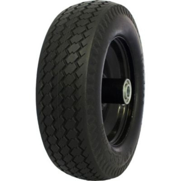 Ranch Tough 10 in. Universal Fit Flat Free Cart/Hand Truck Tire Assembly