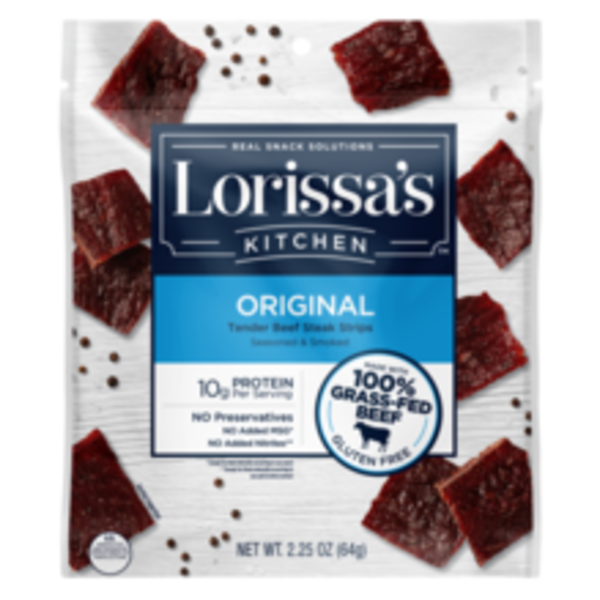 Lorissa's Kitchen Tender Beef Steak Strips, Original