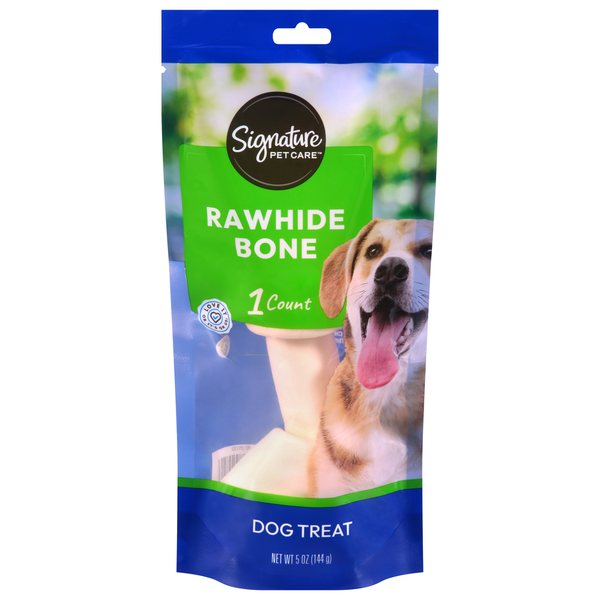 Signature Pet Rawhide Bone Dog Treats