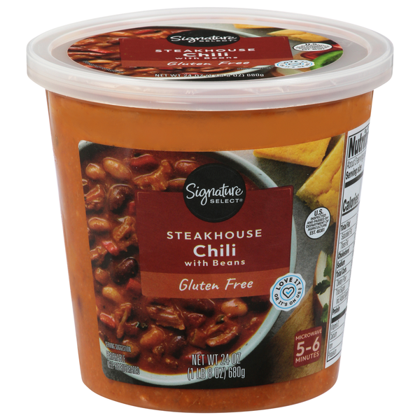 Signature SELECT Chili, with Beans, Gluten Free, Steakhouse