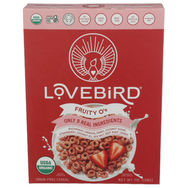 Lovebird Organic Fruity O's Grain Free Cereal