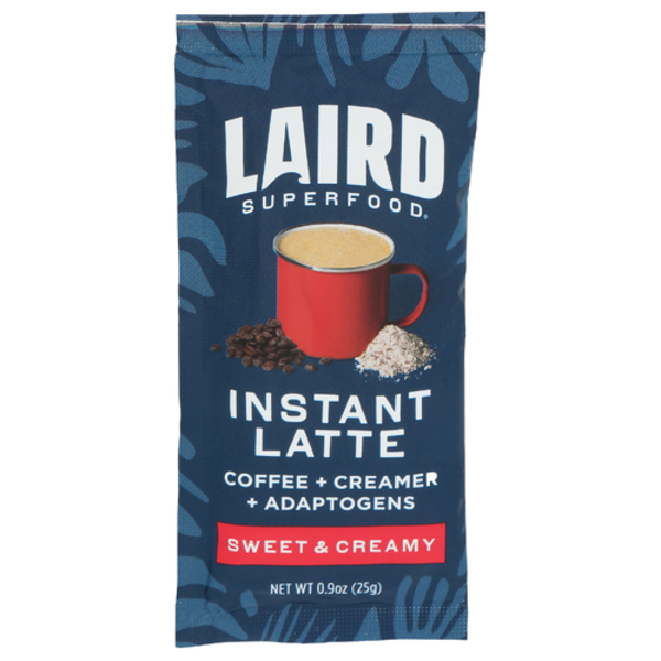 Laird Superfood Sweet & Creamy Single Serve Instant Latte