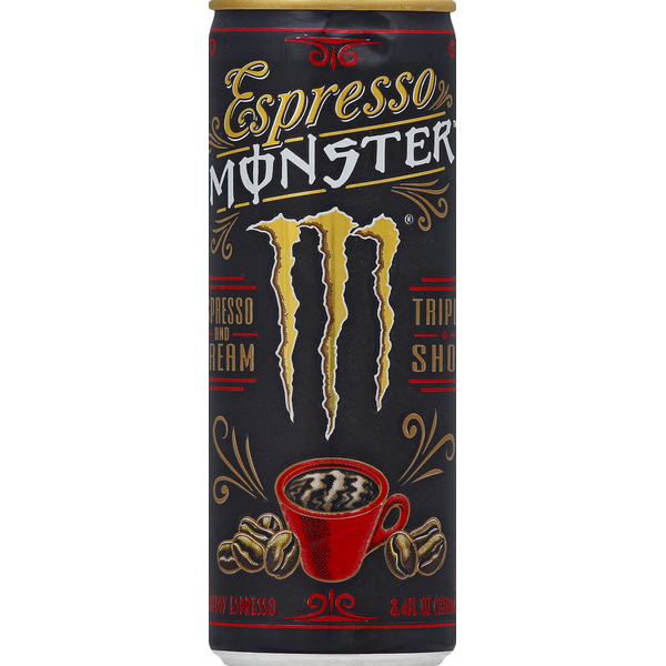 コーヒー Monster Monster Energy Espresso, Espresso and Cream Same-Day Delivery or
