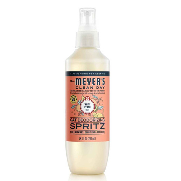 Mrs. Meyer's Clean Day White Peach Scent Cat Deodorizing Spritz