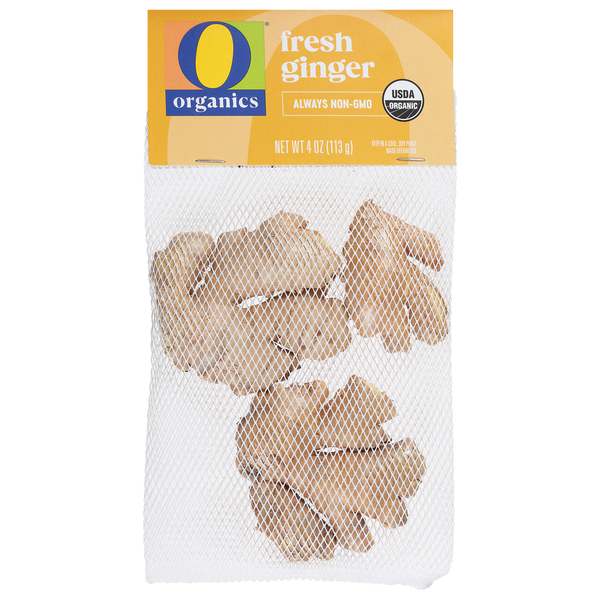 O Organics Ginger, Organic, Fresh