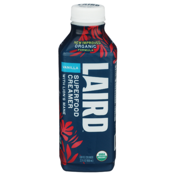 Laird Superfood Organic Vanilla Superfood Creamer With Lion's Mane