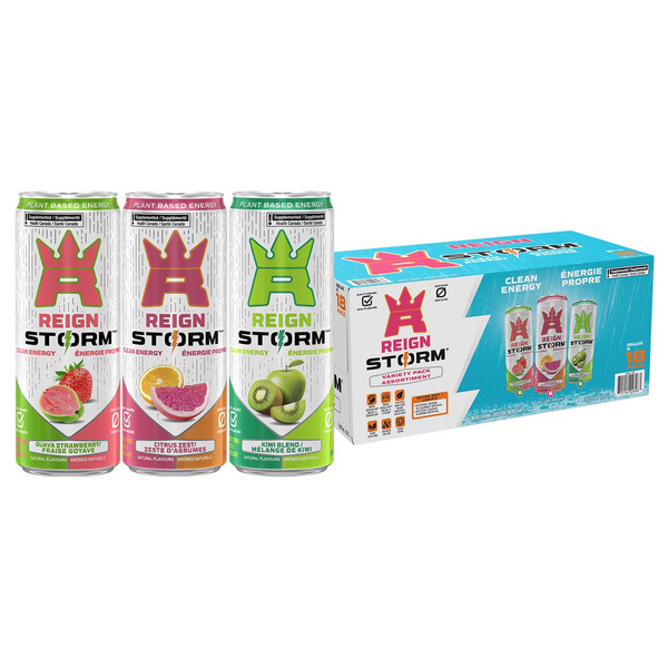 REIGN Storm Energy Drink Variety Pack