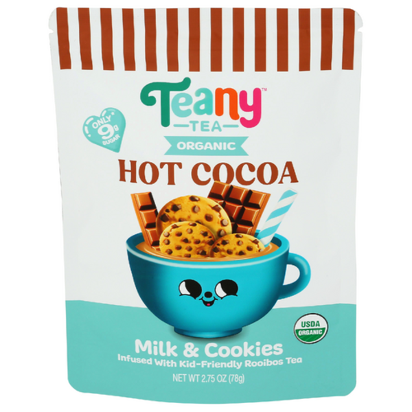 Teany Tea Organic Milk & Cookies Hot Cocoa Same-Day Delivery or