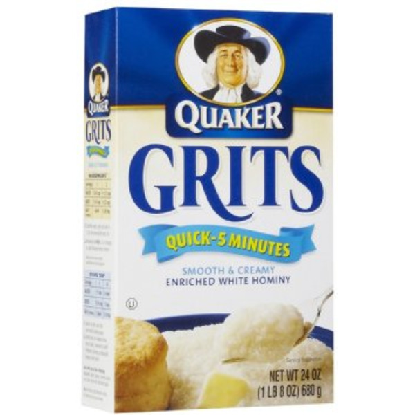 Quaker - Quick Cook Grits - 12/24 oz Box